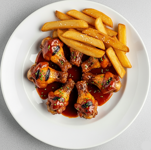 Chicken Wings & Chips 